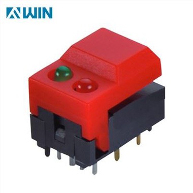 Кнопковий тактовий перемикач з підсвічуванням